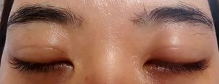 피부미 골드베릴 아이래쉬 앰플 10ml — 4점을 준 리뷰어가 2021년 10월 올린 사용 사진
