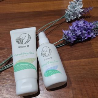 mom e 맘이 내추럴 베이비 케어 크림+바디오일 — 5점을 준 리뷰어가 2021년 1월 올린 사용 사진