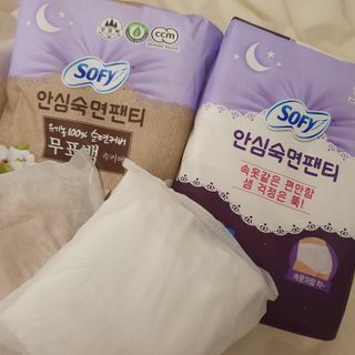 LG유니참 쏘피SOFY [SOFY] 안심숙면팬티/무표백속커버 — 5점을 준 리뷰어가 2021년 4월 올린 사용 사진