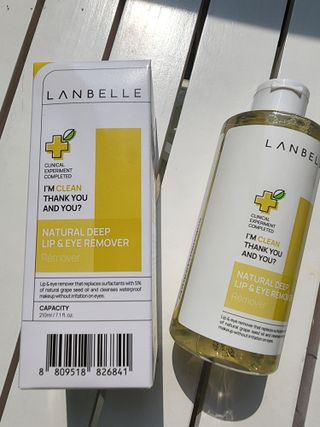 랑벨 내츄럴 딥 립앤아이 리무버 210ml — 5점을 준 리뷰어가 2022년 6월 올린 사용 사진