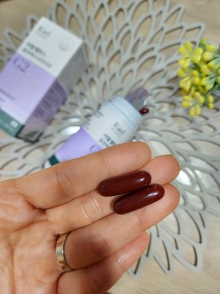 라엘 밸런스 3종 (질 건강 리스펙타 프로바이오틱스, 월경케어 보라지유, 요로건강 크랜베리) 랜덤 증정 1개 — 5점을 준 리뷰어가 2022년 11월 올린 사용 사진