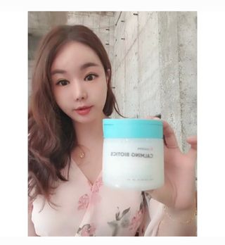 리더스코스메틱 리더스 카밍 바이오틱스 퀵 수딩 패드 — 5점을 준 리뷰어가 2022년 6월 올린 사용 사진