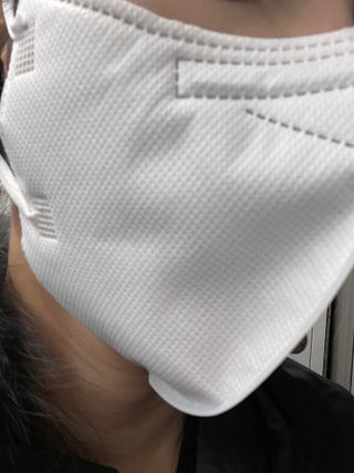 [푸름웰니스] KF94 비움 마스크 - 화이트 — 5점을 준 리뷰어가 2021년 3월 올린 사용 사진