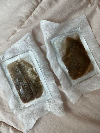 [레제르] 아로마 수액패치 발패치 30매입 -라벤더향/유칼립투스향/대나무향 — 4점을 준 리뷰어가 2022년 11월 올린 사용 사진