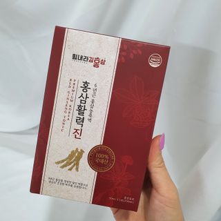 힘내라김홍삼 홍삼활력진 50ml x 5포 — 5점을 준 리뷰어가 2021년 3월 올린 사용 사진