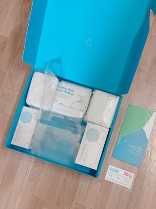 설랩수앤슈, 직접 만들어 쓰는 아기 물티슈 — 5점을 준 리뷰어가 2021년 8월 올린 사용 사진