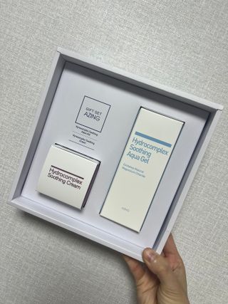 주식회사 에이징 하이드로컴플렉스 수딩세트 — 5점을 준 리뷰어가 2022년 12월 올린 사용 사진