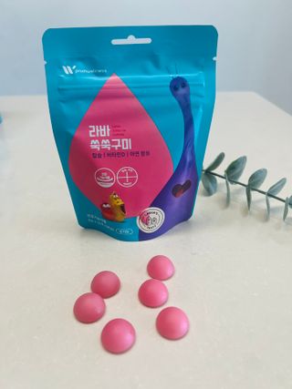 푸름웰니스 라바 쑥쑥구미 36g — 4점을 준 리뷰어가 2022년 5월 올린 사용 사진