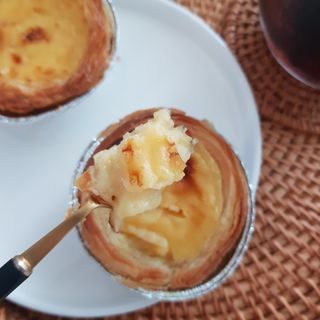 디앙뜨 포르투갈 에그타르트 오리지널 맛+패션후르츠 맛 중 택1 — 4.5점을 준 리뷰어가 2021년 7월 올린 사용 사진