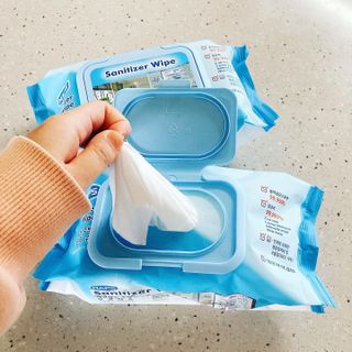 햅스 세균없는 주방 대형 2팩, HAPS sanitizer wipe — 4.5점을 준 리뷰어가 2022년 2월 올린 사용 사진