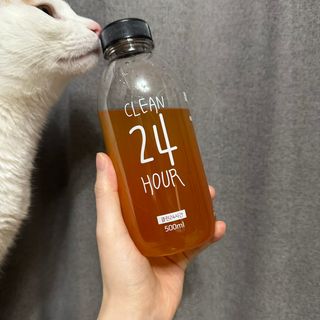 클린24시간 레드박스 1BOX(5포) + 전용보틀(500ml) — 4.5점을 준 리뷰어가 2024년 3월 올린 사용 사진