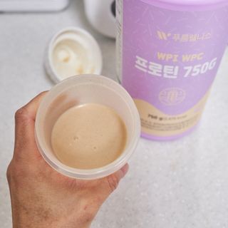 [푸름웰니스] 프로틴 다이어트 단백질 쉐이크 (750g) — 5점을 준 리뷰어가 2022년 3월 올린 사용 사진