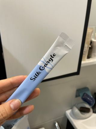 실크가글 실크단백질 함유 구강청결제 11ml 50포 — 5점을 준 리뷰어가 2021년 9월 올린 사용 사진