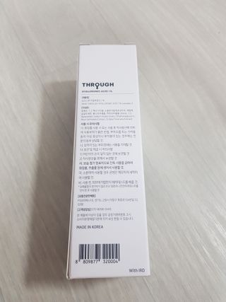 싱크스루 히알루론산 (think THROUGH HYALURONIC ACID Complex-2) — 3점을 준 리뷰어가 2022년 10월 올린 사용 사진