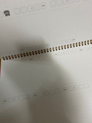 리훈 곰부 체크리스트+ 곰부 리무버블스티커 1장 — 5점을 준 리뷰어가 2021년 5월 올린 사용 사진