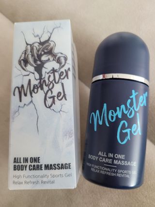 [바록스] 류현진 올인원 바디릴렉싱 몬스터겔 50ml — 5점을 준 리뷰어가 2021년 4월 올린 사용 사진