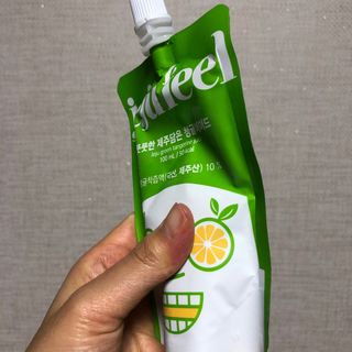 JEJUFEEL 풋풋한 제주담은 청귤에이드 — 5점을 준 리뷰어가 2022년 9월 올린 사용 사진