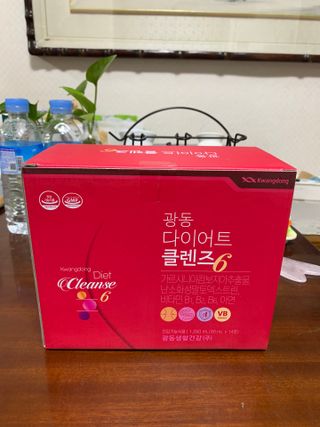 광동생활건강 광동 다이어트 클렌즈6  14입 1박스 (2주구성) — 5점을 준 리뷰어가 2023년 5월 올린 사용 사진