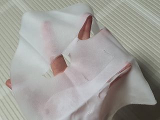 태그스킨 4스텝 주름개선 피부미백 영양 마스크팩 3개 세트(최신버전) — 5점을 준 리뷰어가 2022년 5월 올린 사용 사진