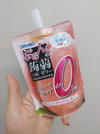 ORIHIRO 오리히로 곤약젤리 제로칼로리 130g 4종 4팩(맛별로 1팩씩) — 5점을 준 리뷰어가 2023년 2월 올린 사용 사진