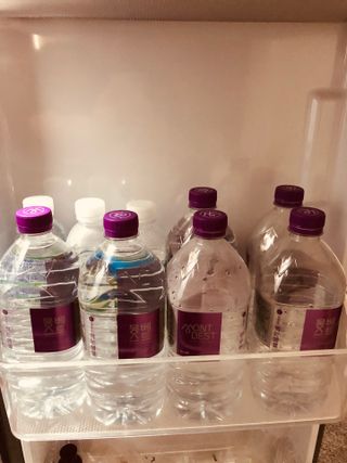 몽베스트 MONTBEST 1L 12입 — 5점을 준 리뷰어가 2022년 2월 올린 사용 사진