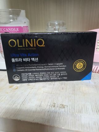 올리닉 울트라비타액션 — 5점을 준 리뷰어가 2021년 8월 올린 사용 사진