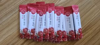 함초록 Rg+ 석류콜라겐젤리 — 5점을 준 리뷰어가 2021년 3월 올린 사용 사진
