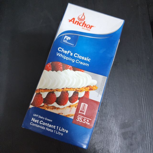앵커 쉐프스 휘핑크림 리뷰 사진