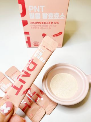피엔티 [PNT 비움 발효효소] 가벼운 하루를 위한 하루 1포 효소 습관 — 5점을 준 리뷰어가 2023년 3월 올린 사용 사진