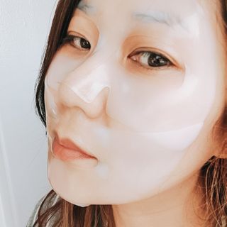 101스킨 영앤리치 하이드로겔 마스크팩 — 4점을 준 리뷰어가 2021년 3월 올린 사용 사진