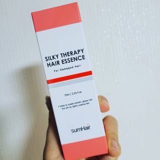 썸헤어 / SUMHAIR 썸헤어 실키 테라피 헤어 에센스 — 2점을 준 리뷰어가 2021년 5월 올린 사용 사진