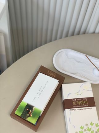 소담스퀘어 상암 인센스월드 트리아비 인센스스틱 — 4점을 준 리뷰어가 2022년 12월 올린 사용 사진