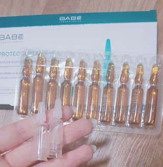 바베 BABE 바베 프로테오글리칸 F+F 앰플 솔루션 — 5점을 준 리뷰어가 2021년 1월 올린 사용 사진