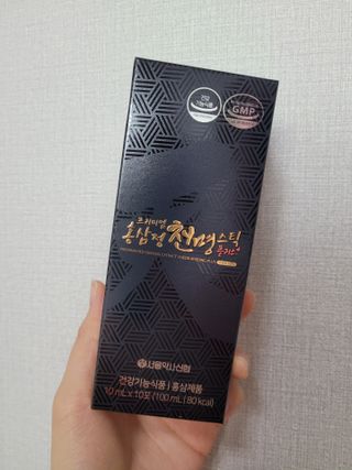서울약사신협 약사신협_천명플러스스틱_10mlx30포 — 5점을 준 리뷰어가 2021년 3월 올린 사용 사진