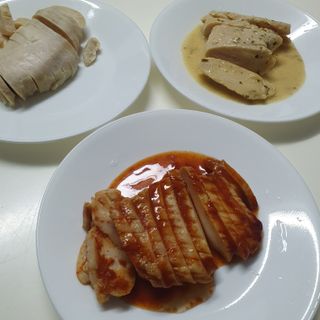 한끼통살 슬라이스 닭가슴살 — 5점을 준 리뷰어가 2023년 2월 올린 사용 사진
