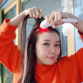 루토닉스 믿쓰박스 볼륨부스터 두피 홈케어 솔루션 — 5점을 준 리뷰어가 2021년 12월 올린 사용 사진