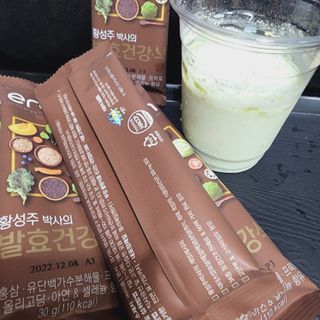 [이롬] 황성주박사의 발효건강식 30g x 30포 — 5점을 준 리뷰어가 2022년 7월 올린 사용 사진