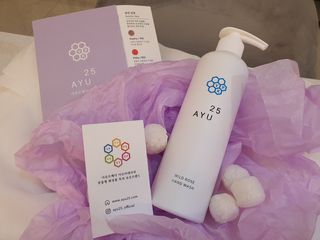 AYU25[아유트웬티파이브]피부 진정, 보습 와일즈 로즈 핸드워시 — 5점을 준 리뷰어가 2021년 5월 올린 사용 사진