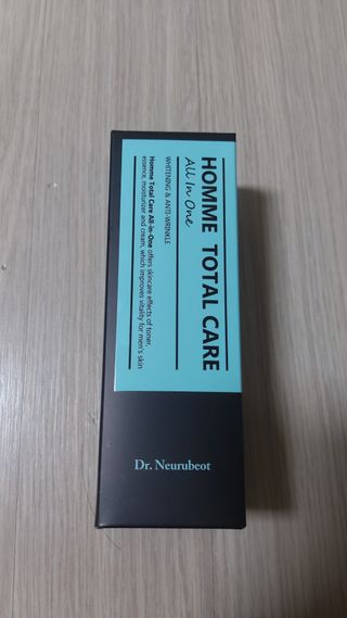 Dr.느루벗 느루벗 옴므 토탈 케어 올인원 118ml 남자 남성 스킨 로션 에센스 크림 화장품 — 5점을 준 리뷰어가 2021년 4월 올린 사용 사진