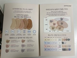애니가드 셋업메베마스크 (대형 4컬러 + 중형 4컬러) — 5점을 준 리뷰어가 2022년 3월 올린 사용 사진