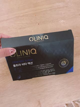 올리닉 울트라비타액션 — 5점을 준 리뷰어가 2021년 11월 올린 사용 사진