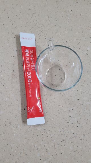 메타아르기닌 GC녹십자웰빙 메타 아르기닌 6000 플러스 오르니틴 — 5점을 준 리뷰어가 2022년 10월 올린 사용 사진