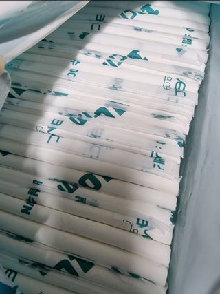 아베크 펫 와이드 프리미엄 대형 애견 강아지 배변 패드 30매 1팩 80g — 5점을 준 리뷰어가 2021년 7월 올린 사용 사진