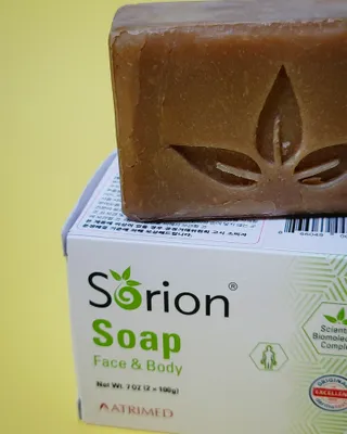피부 트러블 케어 천연 성분 소리온 비누 soap — 5점을 준 리뷰어가 2022년 2월 올린 사용 사진