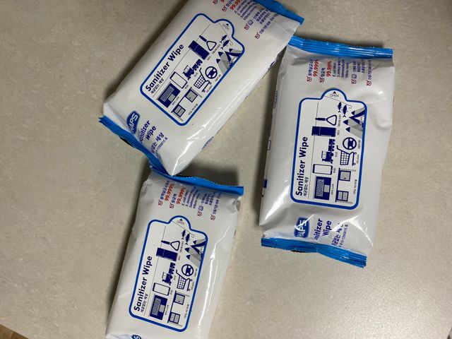 햅스 세균없는 세상 중형 3팩, HAPS Sanitizer Wipe Medium 리뷰 사진