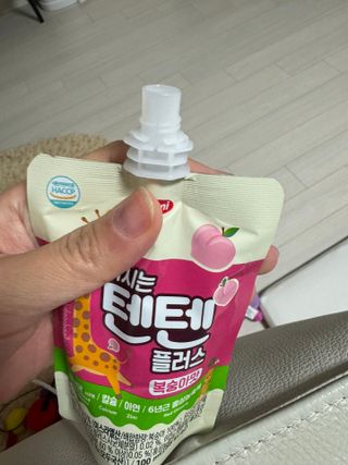 나우캠페인용 [한미사이언스] 우리 아이 튼튼, 엄마 마음 든든! 마시는텐텐 플러스 (100ml*10입) — 5점을 준 리뷰어가 2023년 12월 올린 사용 사진