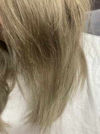 헤어플러스 단백질탈모샴푸 500ml+단백질본드앰플 145ml — 5점을 준 리뷰어가 2021년 3월 올린 사용 사진