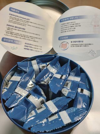 서울약사신협_프로바이오생유산균_2.5G x 100포 — 5점을 준 리뷰어가 2021년 5월 올린 사용 사진