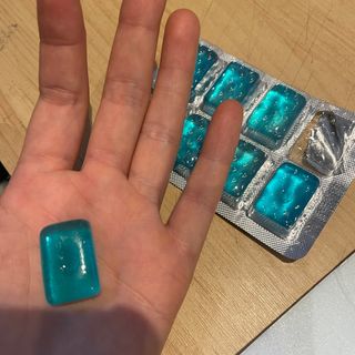마요라 히말라야 솔트 캔디 2종-페퍼민트 맛, 라임민트 맛 — 4.5점을 준 리뷰어가 2023년 1월 올린 사용 사진