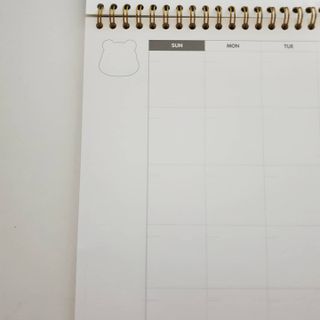 리훈 곰부 체크리스트+ 곰부 리무버블스티커 1장 — 5점을 준 리뷰어가 2021년 4월 올린 사용 사진